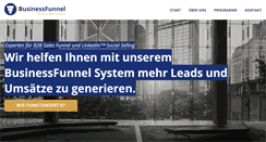 Desktop Screenshot of businessfunnel.com